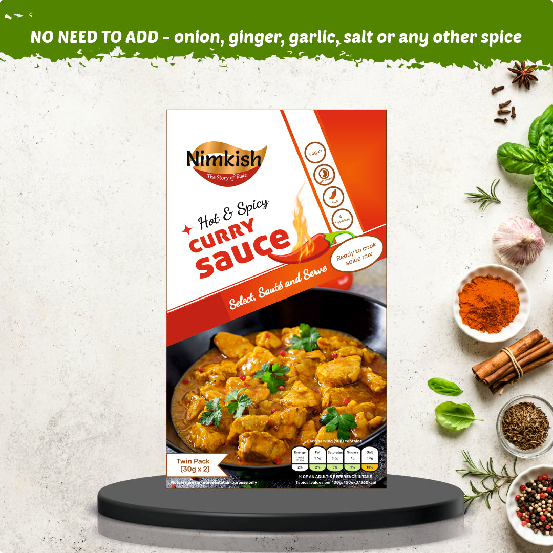 Hot and Spicy Curry Sauce - Spice Mix
