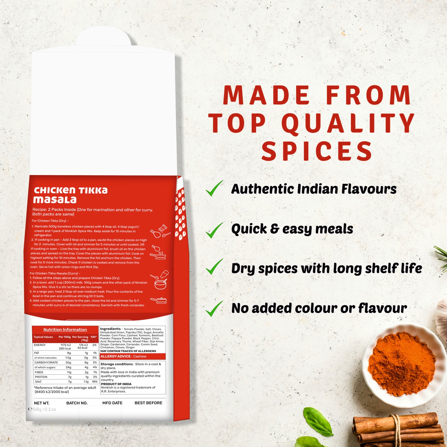 Chicken Tikka Masala Spice Mix