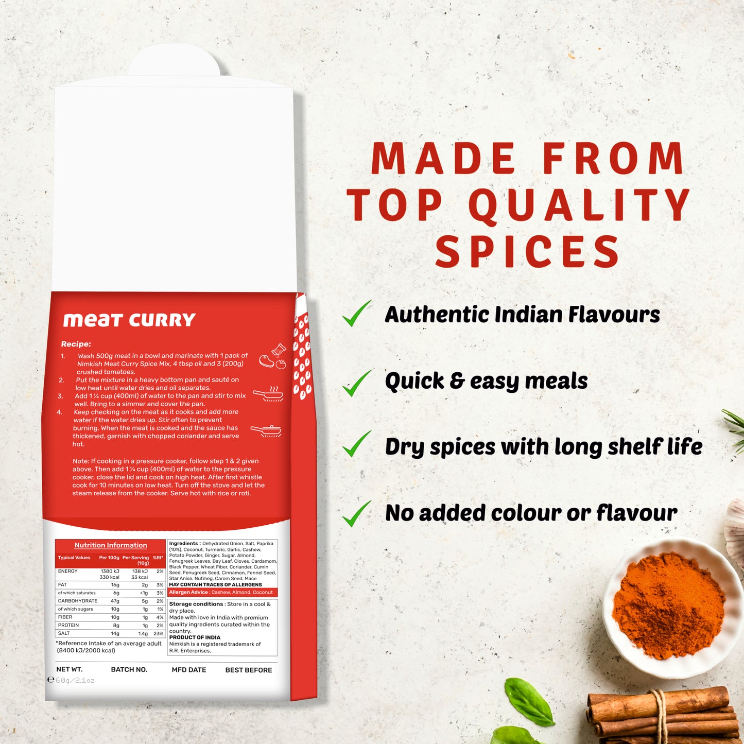 Meat Curry Spice Mix