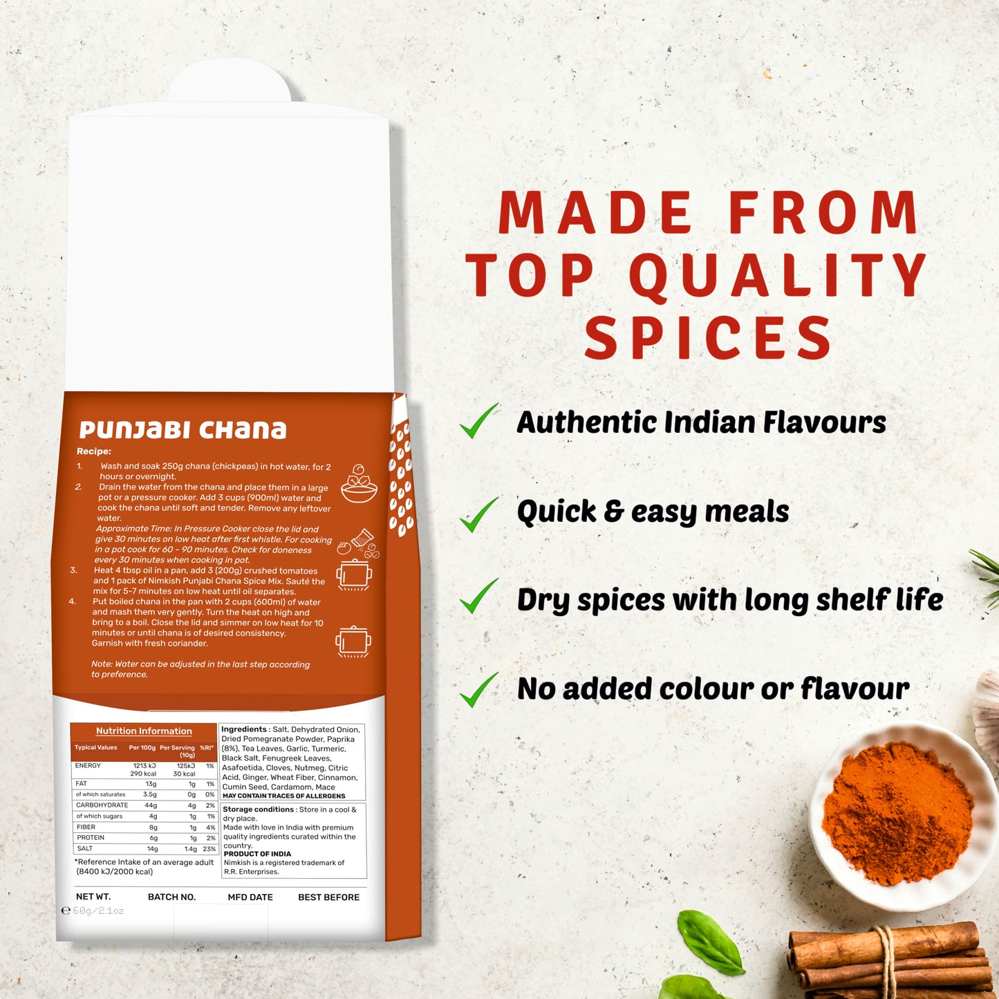 Punjabi Chana Spice Mix