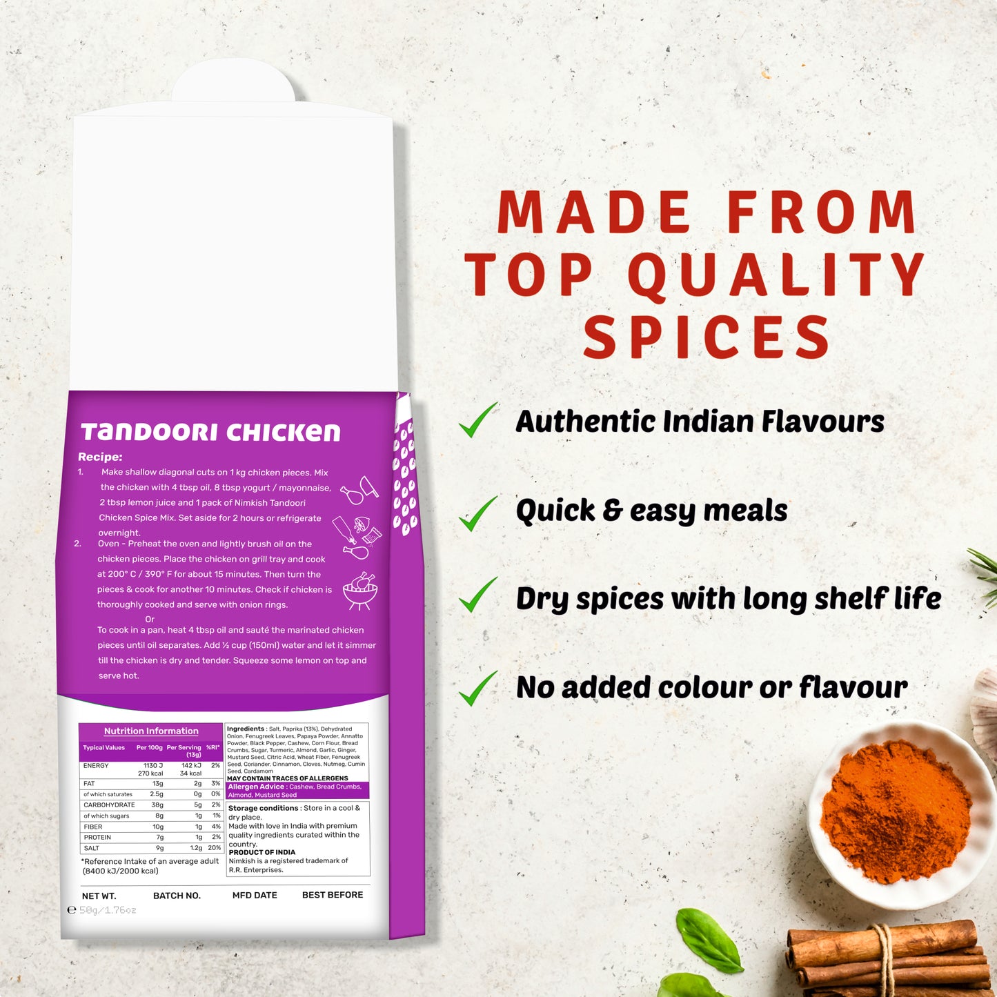 Tandoori Chicken Spice Mix